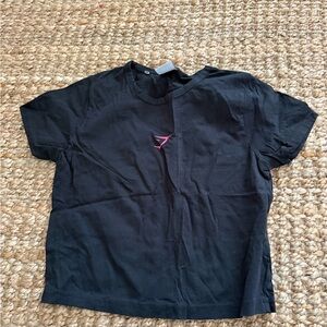 Black Gymshark T-Shirt with “Lifting Babe” on the back